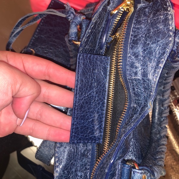 BALENCIAGA BAL MET MINI CITY BLUE - Picture 9 of 12